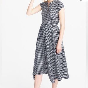 J.Crew gingham short-sleeve shirtdress
Size 00P